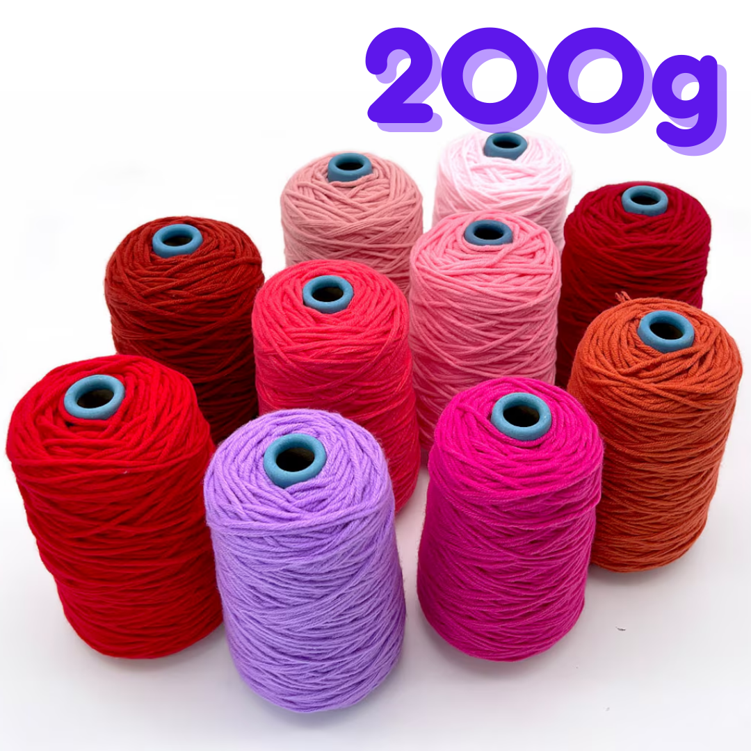 Acrylic Yarn Cones *200g* (90 colors)